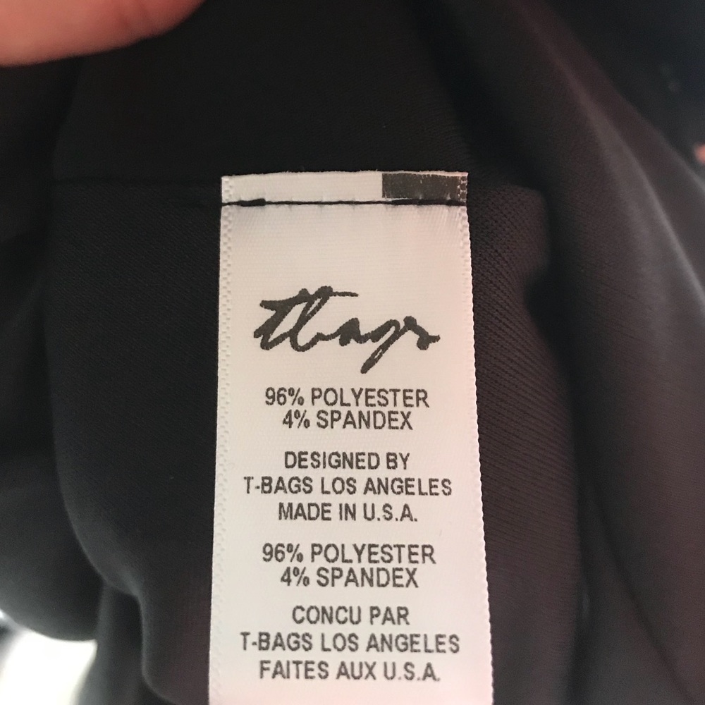 TBags Los Angeles | Faux Leather Skater Dress🖤 - Picture 5 of 8